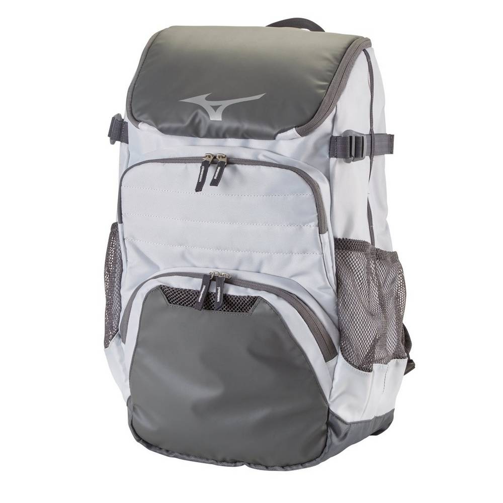 Panske Batoh Mizuno Organizer OG5 Baseball Siva/Biele Vypredaj UBZQ24317